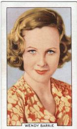 1935 Gallaher Portraits of Famous Stars #27 Wendy Barrie Front