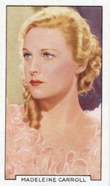 1935 Gallaher Portraits of Famous Stars #34 Madeleine Carroll Front
