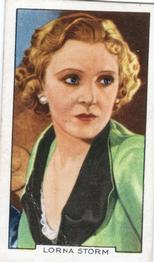 1935 Gallaher Portraits of Famous Stars #39 Lorna Storm Front