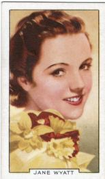 1935 Gallaher Portraits of Famous Stars #40 Jane Wyatt Front