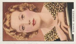 1935 Gallaher Portraits of Famous Stars #41 Binnie Barnes Front