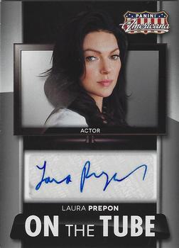 2015 Panini Americana - On the Tube Modern Signatures #MS-LP Laura Prepon Front