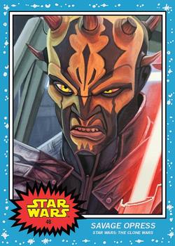 2019 Topps Living Star Wars #48 Savage Opress Front
