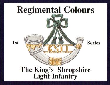 2004 Regimental Colours : The King's Shropshire Light Infantry 1st Series #NNO Title Card Front
