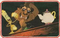 1992 Panini Beauty and the Beast Stickers #70 Sticker 70 Front