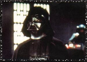 1996 Panini Star Wars Stickers #1 Darth Vader Front