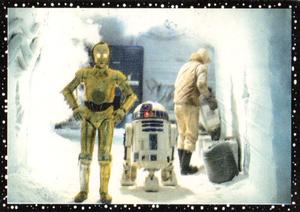 1996 Panini Star Wars Stickers #50 Hoth Base Front