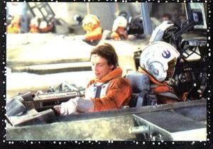 1996 Panini Star Wars Stickers #62 Rebel Pilot Front