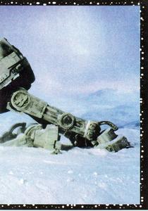 1996 Panini Star Wars Stickers #67 Crippled AT-AT right Front