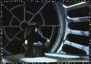 1996 Panini Star Wars Stickers #141 Emperor Palpatine Front