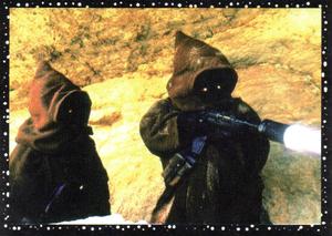 1996 Panini Star Wars Stickers #M Jawas Front