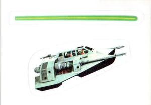 1996 Panini Star Wars Stickers #S30 Snowspeeder Front