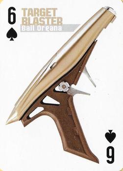 2013 Cartamundi Star Wars Weapons Playing Cards #6♠ Target Blaster - Bail Organa Front