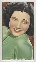 1939 Gallaher My Favourite Part #9 Kay Francis Front