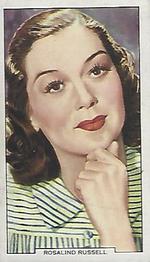 1939 Gallaher My Favourite Part #40 Rosalind Russell Front