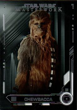 2019 Topps Star Wars Masterwork #4 Chewbacca Front