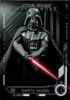 2019 Topps Star Wars Masterwork #9 Darth Vader Front