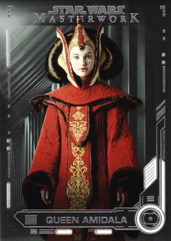 2019 Topps Star Wars Masterwork #13 Queen Amidala Front
