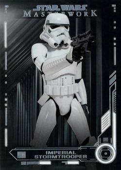 2019 Topps Star Wars Masterwork #27 Imperial Stormtrooper Front