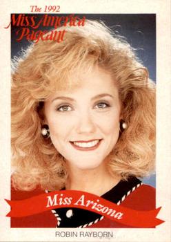 1992 Miss America Pageant Contestants (50) #NNO Robin Rayborn Front