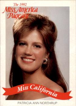 1992 Miss America Pageant Contestants (50) #NNO Patricia Ann Northrup Front