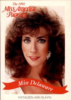 1992 Miss America Pageant Contestants (50) #NNO Kathleen Ann Slavin Front