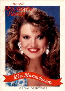 1992 Miss America Pageant Contestants (50) #NNO Lisa Gail Desroches Front