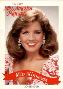 1992 Miss America Pageant Contestants (50) #NNO Jo Bender Front