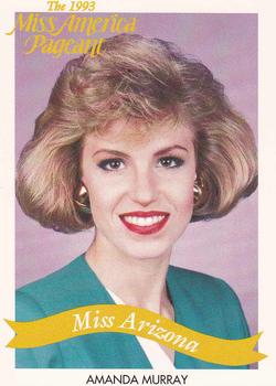 1993 Miss America Pageant Contestants #3 Amanda Murray Front