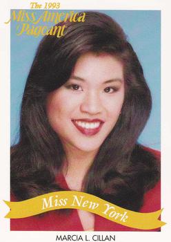 1993 Miss America Pageant Contestants #32 Marcia L. Cillan Front