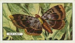 1938 Gallaher Butterflies and Moths #10 Old Lady Front