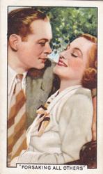 1935 Gallaher Famous Film Scenes #14 Forsaking All Others Front