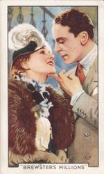 1935 Gallaher Famous Film Scenes #44 Brewster's Millions Front
