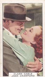 1935 Gallaher Film Partners #11 Clark Gable / Joan Crawford Front