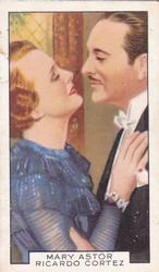 1935 Gallaher Film Partners #37 Mary Astor / Ricardo Cortez Front