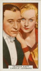 1935 Gallaher Film Partners #47 George Raft / Carole Lombard Front