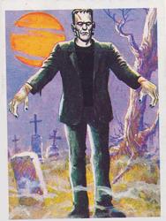 1986 Agencia Reyauca Monstruos  (Libra Para Cromos) #4 El Monstruo De Frankenstein Front
