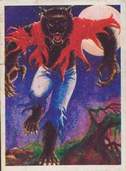 1986 Agencia Reyauca Monstruos  (Libra Para Cromos) #8 El Hombre Lobo Front