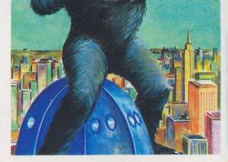 1986 Agencia Reyauca Monstruos  (Libra Para Cromos) #40 King Kong Front