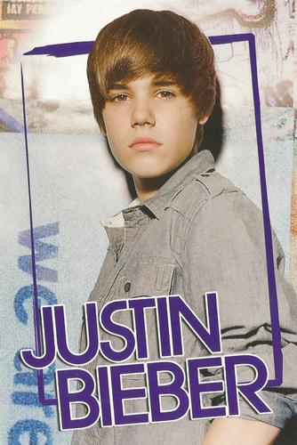 2010 Panini Italy Justin Bieber Photo World #10 Justin Bieber Front