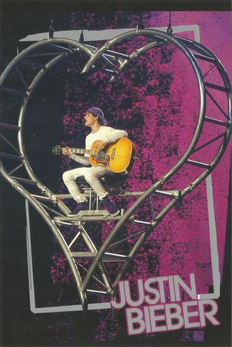 2010 Panini Italy Justin Bieber Photo World #35 Justin Bieber Front