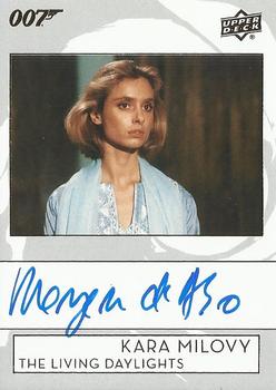 2019 Upper Deck James Bond Collection - Autographs #A-BO Maryam d'Abo Front