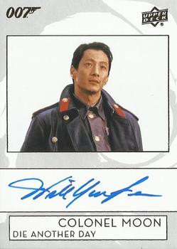 2019 Upper Deck James Bond Collection - Autographs #A-WL Will Yun Lee Front