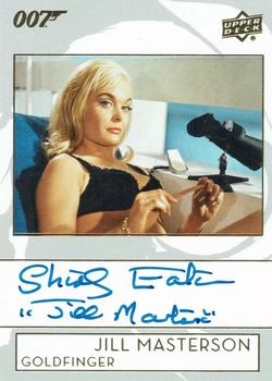 2019 Upper Deck James Bond Collection - Autographs Inscriptions #A-EA Shirley Eaton Front