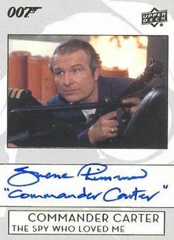 2019 Upper Deck James Bond Collection - Autographs Inscriptions #A-SR Shane Rimmer Front