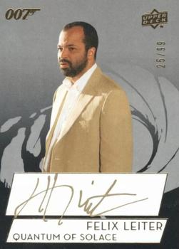2019 Upper Deck James Bond Collection - Autographs SP #SPA-JW Jeffrey Wright Front