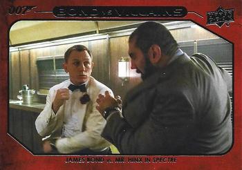 2019 Upper Deck James Bond Collection - Bond vs Villians #BV-2 Mr. Hinx Front