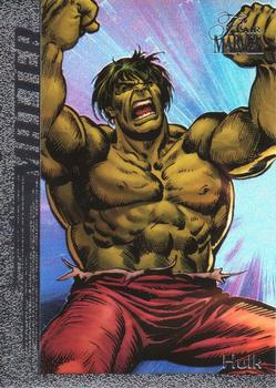 2019 Flair Marvel - Matter #M-12 Hulk Front