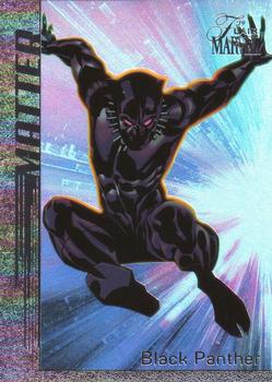 2019 Flair Marvel - Matter #M-14 Black Panther Front