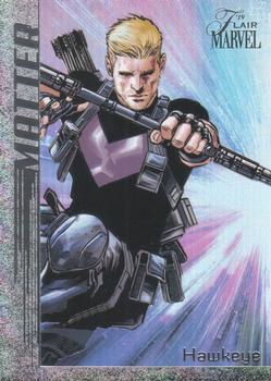 2019 Flair Marvel - Matter #M-18 Hawkeye Front